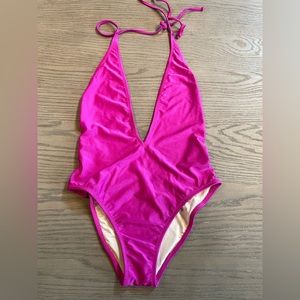 Milly Cabana fuchsia, one piece swimsuit size S